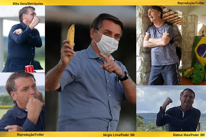Bolsonaro manda bananas