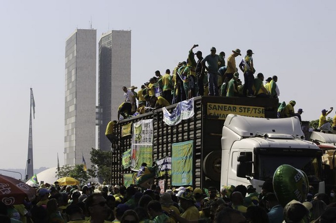 Manifestação pró-Bolsonaro no 7 de setembro