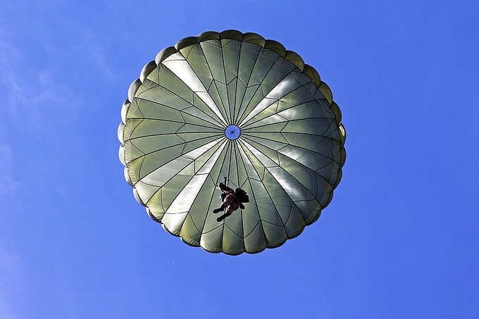 Salto de pára-quedas