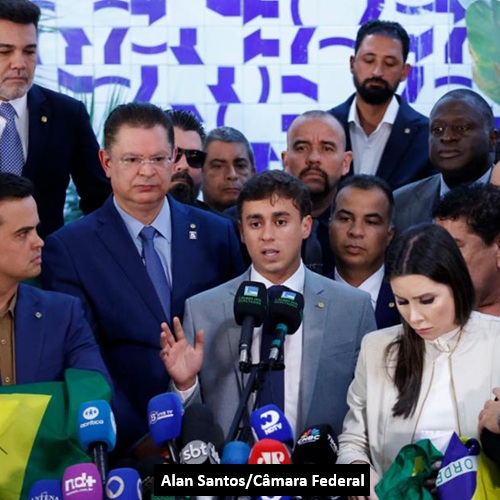 Nikolas Ferreira lidera rebelião na Câmara