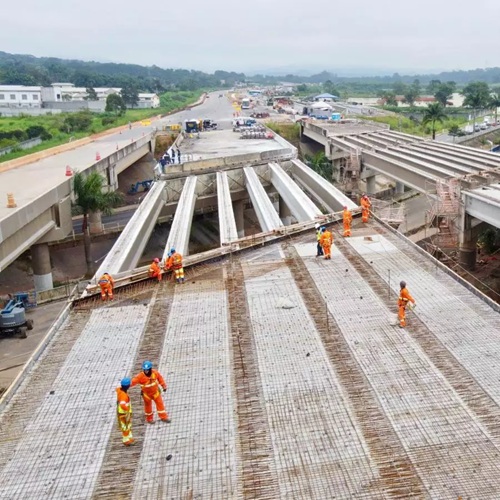 Obra do Rodoanel norte, julho de 2025
